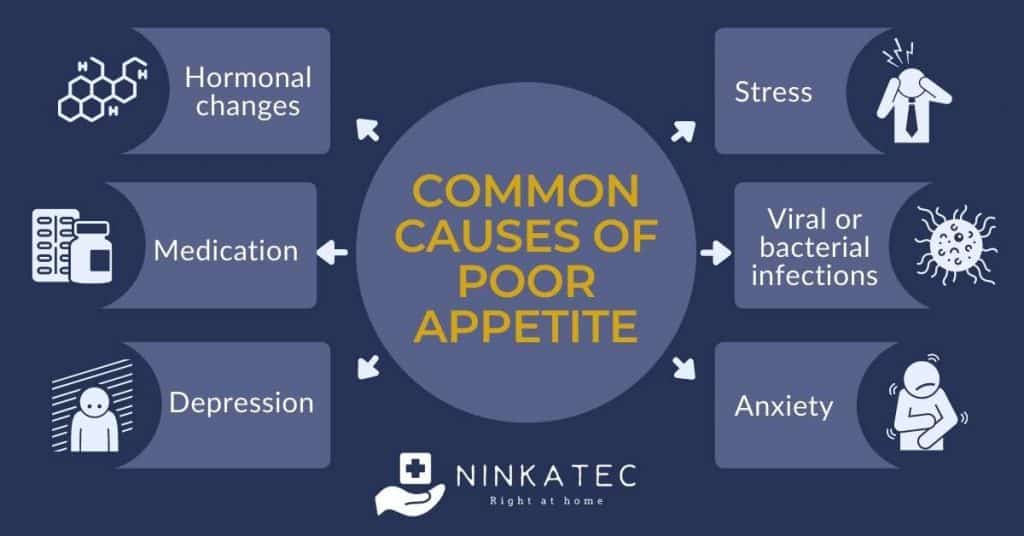 Ninkatec Infographic_Common Causes of Poor Appetite