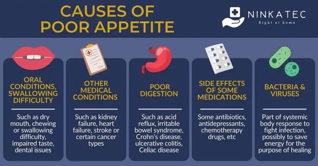 Ninkatec Infographic_Causes of poor appetite